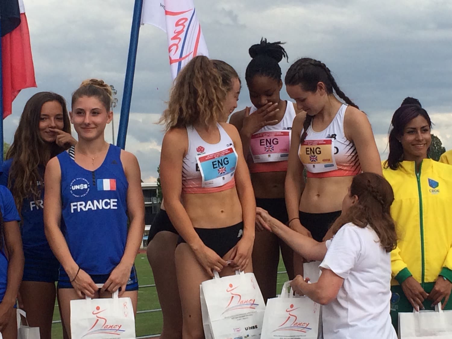 3 International Medals